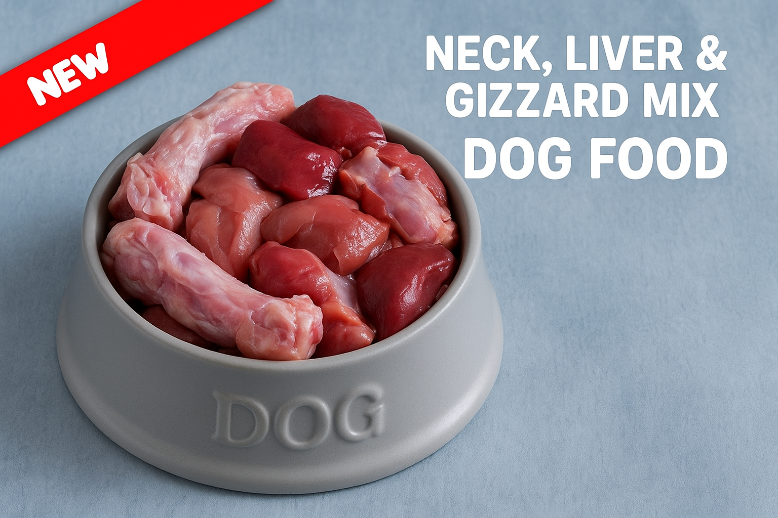 Dog Food ( Chicken, Gizzard, Neck Mix)