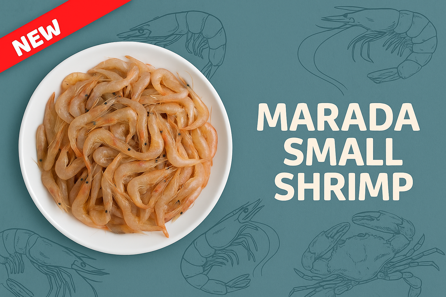 Marada (Small Shrimp 🍤) Prawn