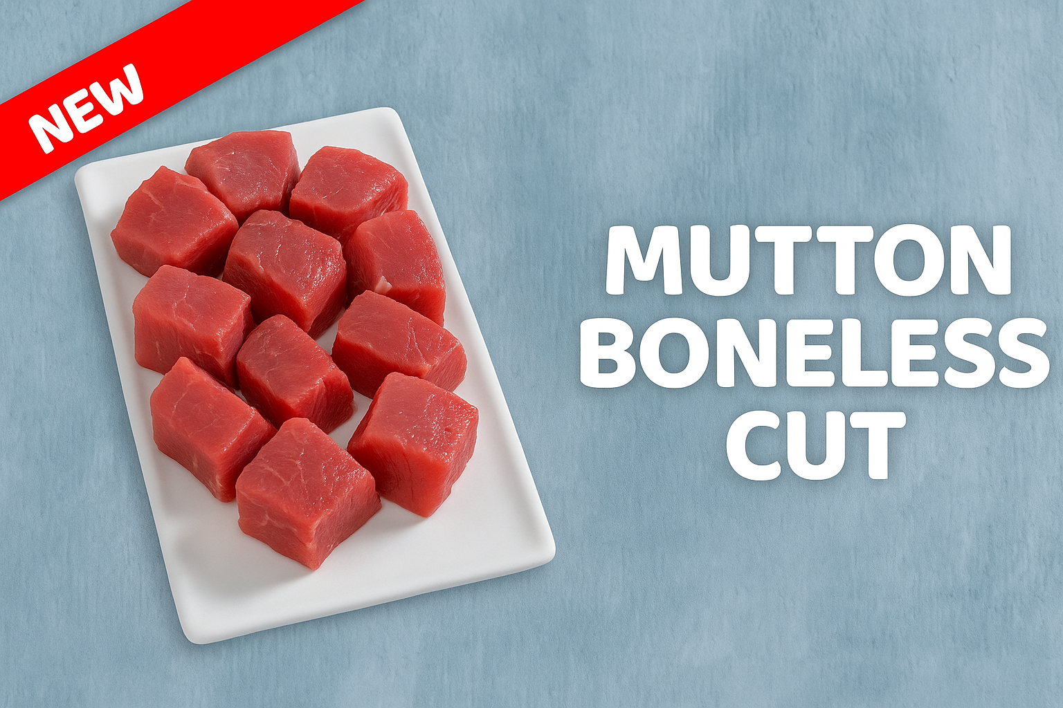 Mutton Boneless Cut